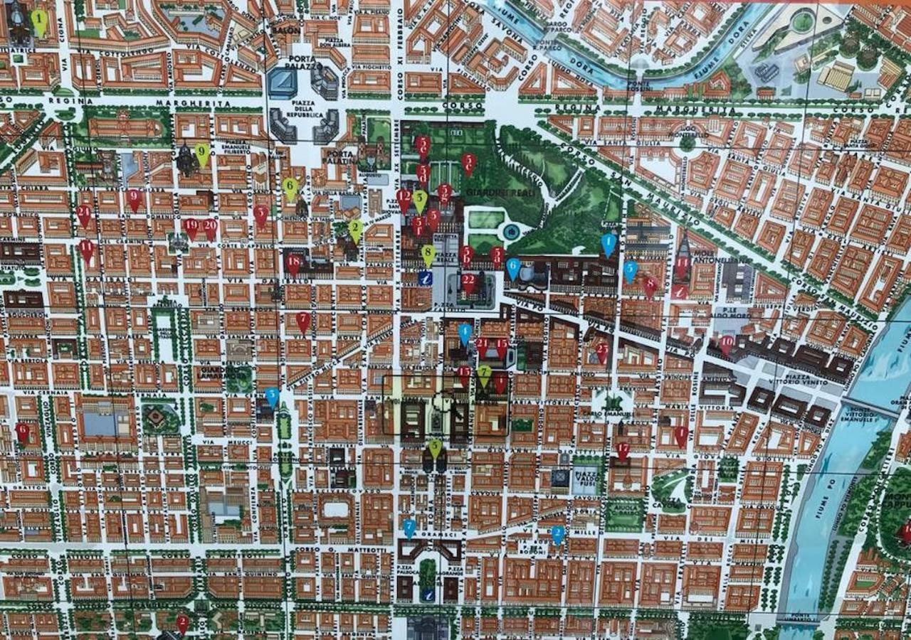 Fronte Po Apartman Torino Kültér fotó
